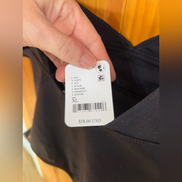 Free People Intimately Free Dusk to Dawn Bodysuit new with tags nwt XL black - Picture 8 of 11